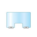 アクリルパーテーション窓付 600×900 APT-M600X900【送料別途 飛沫感染対策アクリルパーテーション 新型感染症 コロナウイルス 対策グッズ】