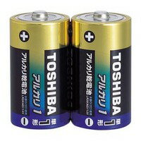 東芝製　アルカリ単1形乾電池　 「アルカリ1」 2P×50パック　100本入