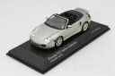 ミニチャンプス 1/43 ポルシェ 911 ターボ カブリオレ 2003 シルバー