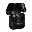 【中古】【輸入品日本向け】MAVIN 完全ワイヤレスイヤホン Mavin Air-X BLACK