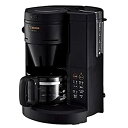 【中古】【輸入品日本向け】象印マホービン コーヒーメーカー 全自動 540ml/4杯用 珈琲通 ブラック EC-SA40-BA