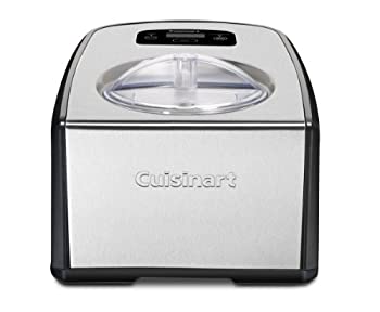 Cuisinart ICE-100 コンプレッサー アイスクリーム ジェラート メーカー シルバー 1-1/2クォート