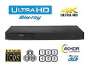 【中古】【輸入品・未使用】HDI 新しいLG電子Ubk90 UHDストリーミング - 4K - 2D / 3D - リージョンフリーブルーレイディスクのDVDプレーヤー - PAL / NTSC - Usbの - 100 -