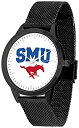 【中古】【輸入品・未使用】Southern Methodist University Mustangs - メッシュ ステートメントウォッチ - ブラックバンド