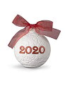 【中古】【輸入品・未使用】Lladro 2020 磁器クリスマスボール レッド #18453