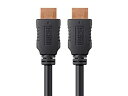 【中古】【輸入品・未使用】Monoprice ハイスピードHDMIケーブル - 20フィート - ブラック 4K@60Hz HDR、18Gbps、26AWG、YUV 4:4 - セレクトシリーズ