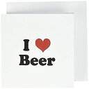 【中古】【輸入品・未使用】マーク・アンドリュースZeGearラブ???I Love Beer???グリーティングカード Set of 6 Greeting Cards