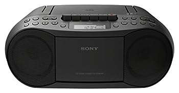 【中古】Sony CFDS70B.CEK クラシックCDとテープブームボックス ラジオ付き ブラック
