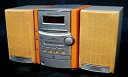 【中古】 KENWOOD ケンウッド RXD-SH3MD オレンジ系 マイクロハイファイコンポーネントシステム (CD MD カセットコンポ) (本体RXD-SH3MDとスピーカーLS-