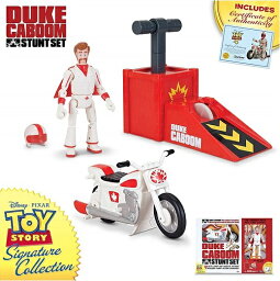 【Thinkway Toys】 トイストーリー 4 シグネチャーコレクション <strong>デューク</strong>・カブーン スタントセット Toy Story signature collection Duke caboom stunt set <strong>デューク</strong>カブーン