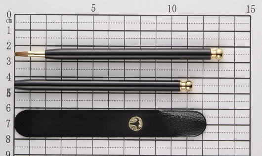 【名入れ無料】竹田ブラシ製作所　熊野化粧筆（メイクブラシ）リップブラシ　NO.88/熊野筆