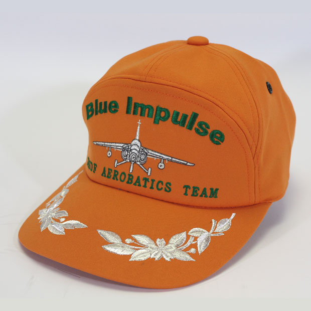【PX限定販売品】航空自衛隊アポロキャップ 練習機T-4ブルーインパルス(BlueImpulse) オレンジ【CAP】【帽子】【ミリタリー】【戦闘機】【飛行機】【パイロット】【操縦士】【航空ショー】【国産】【日本製】(メール便不可)