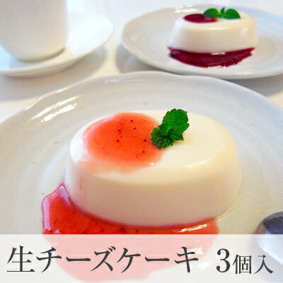 秋冬タイプにかわりました! エル・マドロンの生チーズケーキ 3個入り2種類のソース付き