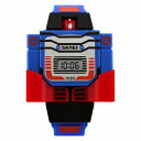 【メール便送料無料】子供用 ロボット型デジタル腕時計 SKMEI/変身ロボ/トランスフォーマー型/ROBOT/日本語説明書付き 国内配送 男の子 幼稚園 保育園 小学生 低学年 小学校 キッズ ガール 園児 幼児(時計メーカー製造品)/あす楽/卒業/入学/進学/進級/卒園/合格祝/