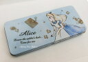 【Aliceグッズ】カンペンケース 不思議の国のアリス NO.82637 Alice★ふしぎの国のアリスグッズ/缶の筆箱筆ばこふでばこ缶ペンケースご入学新学期ご進級小物入れふでいれディズニープリンセスデザイン★【3cmメール便OK】