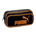 エナメルダブルペンケース 橙 PUMA クツワ 638PMOR
