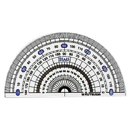 メタクリル分度器 クツワ HP090