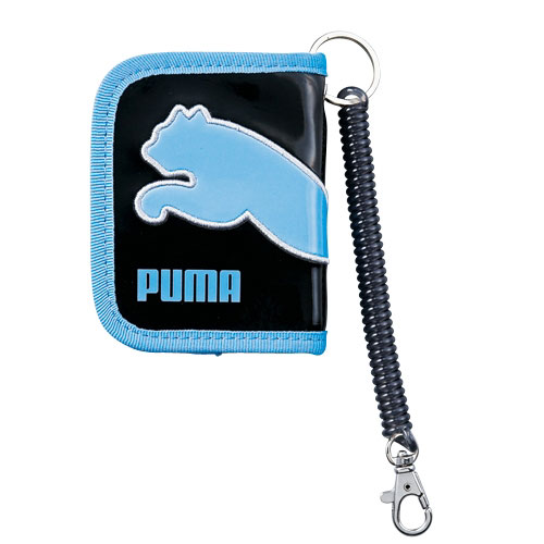クツワ/PUMA　エナメルコインケース（ブルー）　732PMBL