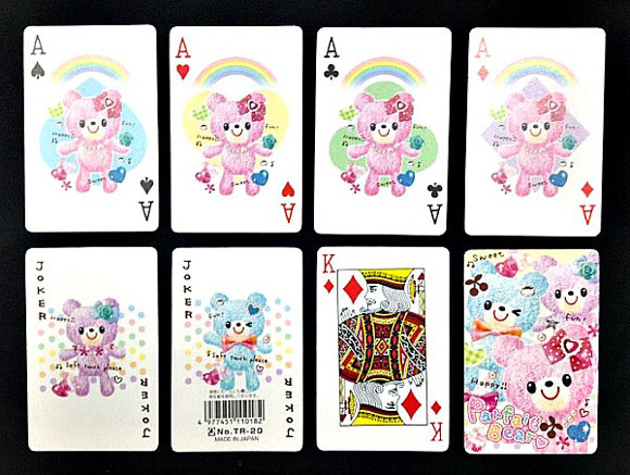 ピラミッド PLAYING CARD トランプ Parfait Bear(パフェベアー)