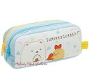 【Sumikkoグッズ】すみっこぐらしぬいぐるみペンポーチ PY-61601 2ルームタイプ ★sumikkogurashiすみっコぐらしのペンケースアップリケ付きボックスペンポーチ筆箱筆ばこふでばこ/ご入学新学期/小物入れ2室ファスナー★【3cmメール便不可】