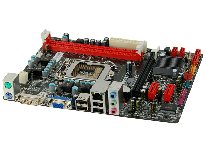 【BIOSTAR H61MGC】まだまだ人気のLGA1155を一層手軽に！機能を絞った安価なH61 MicroATXマザーボード【10Aug12P】