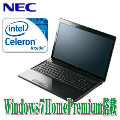 新品 ノートPC NEC VersaPRO J タイプVF(PC-VK19EFWH3S1H) Windows7 HomePremium Celeron 1005MWifi、WEBカメラ搭載バリューPC