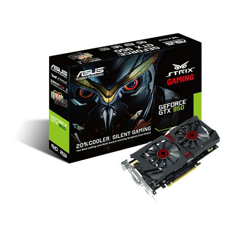 【安心の代理店直販ショップ】ASUS ビデオカード STRIX-GTX950-DC2OC-…...:akiba-eshop:10006838