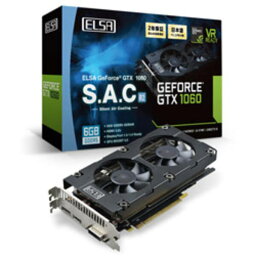 【中古】ELSA(エルザ) GeForce GTX <strong>1060</strong> 6GB S.A.C R2 GD<strong>1060</strong>-6GERS2 【262-ud】