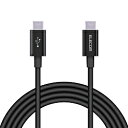 ELECOM(¥¨¥ì¥³¥à) PDÂбþ USB(C-C) ½à¹âÂÑµ× Power DeliveryÂбþ 2.0m ¥Ö¥é¥Ã¥¯ MPA-CCPS20PNBK MPACCPS20PNBK