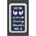 クロバー クロバー 双鳩メリケン針 No.6 12-006 12006