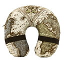 ワールドトランク 旅の低反発枕 9091-MAP 地図柄/MAP 9091MAP