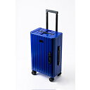 JEETA 折り畳みキャリーケース &.FLAT(アンドフラット) 35L TSAロック搭載 ブルー FL1440000154