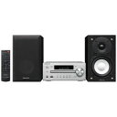 KENWOOD(ケンウッド) 【ハイレゾ音源対応】Bluetooth対応 ミニコンポ(シルバー) K-515-S 【ワイドFM対応】 K515S