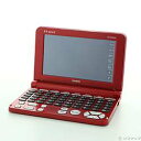 【中古】CASIO(カシオ) 〔展示品〕 EX-word XD-SK5000RD レッド【291-ud】