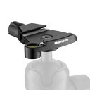 Manfrotto トップロック型 befree用 クイックリリースアダプター MSQ6T ブラック MSQ6T