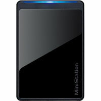 送料無料！！ポータブルHDD1TB HD-PCT1TU2-BBJ