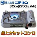 【ニチネン】カセットコンロ マイコンロ・ユニヴァース 3.2...