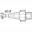 【白光 HAKKO】484用交換ノズル 481-T-0.8