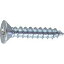 【トラスコ中山 TRUSCO】皿頭タッピングねじ ユニクロ サイズM5.0X10 110本入 1PK B08-0510 6600