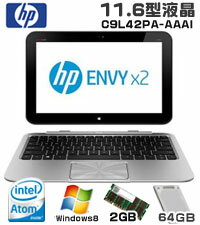 【HP】HP ENVY x2 11-g005TU スタンダードモデル C9L42PA-AAAI
