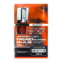 送料無料!!【ヴァレンティ Valenti】LDJ14-H8-60 ジュエルLEDヘッド&フォグDeluxe3800 H8/9/11/16 6000K ☆【smtb-u】