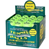 【カルフレックス CALFLEX】テニスボール 硬式一般用 48球入 YL LB-4048YLの画像