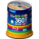 【三菱 Verbatim】VBR260RP100SV1 BD-R BDR DL 50GB 6倍速100枚