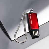 【シリコンパワー】【USBメモリー 4GB】SP004GBUF2810V1R TOUCH810【Red】【メール便対象商品】