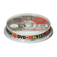 【TDK】D+R85PWB10PS(DVD+R DL データ用 8倍速 10枚組)