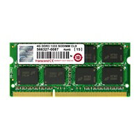 【トランセンド Transcend】トランセンド JM1333KSN-4G ノートPC用メモリ DDR3-1333 PC3-<strong>10600</strong> 4GB SO DIMM