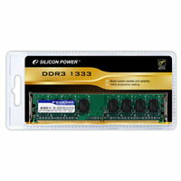 【シリコンパワー】デスクトップ用 DDR3-1333 PC3-10600 4GB SP004GBLTU133V01【メール便対象商品】