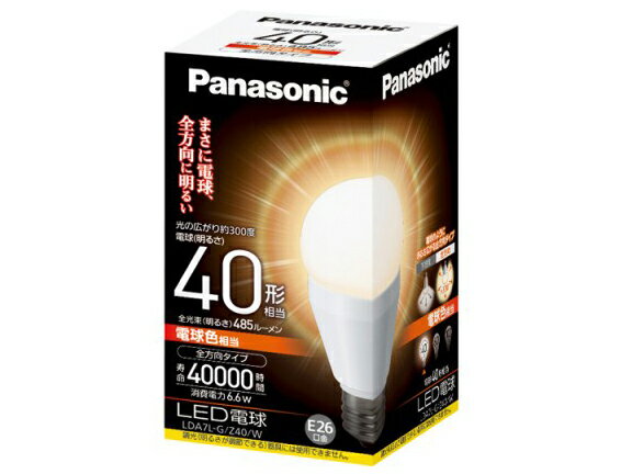 Panasonic LED電球(一般電球形・口金E26・一般電球40W形相当) 　　LDA…...:akihabara-max:10000061