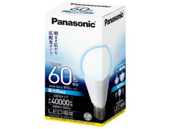 Panasonic LED電球(一般電球形・口金E26・一般電球60W形相当) 　　LDA…...:akihabara-max:10000065