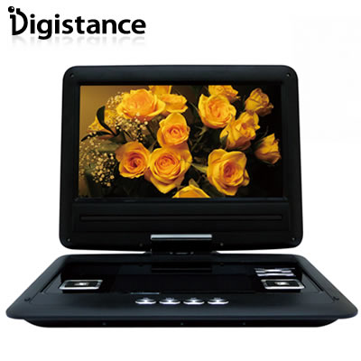 【即納】 ゾックス 12V型 ポータブルDVDプレーヤー DS-PP1212BK ブラック【送料無料】【マラソン201207_家電】ボーナス一括払い可能全国送料無料／代引き手数料無料